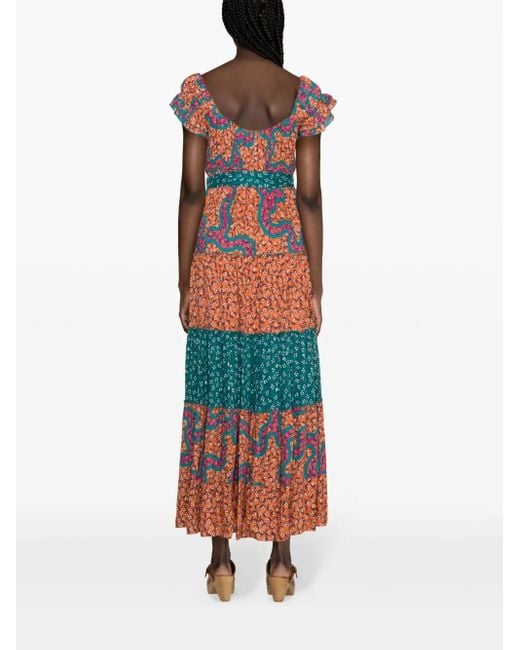 Maxi Dresses di Diane von Furstenberg in Orange