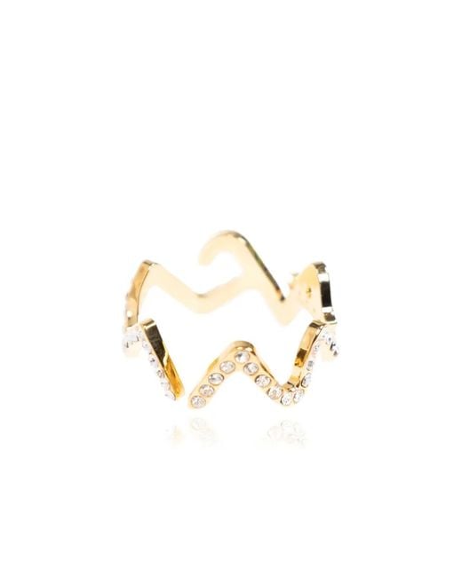 Marni Metallic Symbol Ring