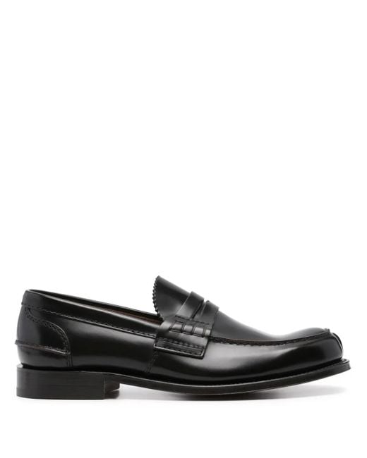 Church's Leren Loafers in het Black voor heren