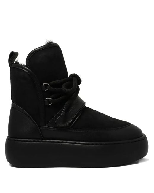 Barracuda Black Schnürstiefel mit Plateau