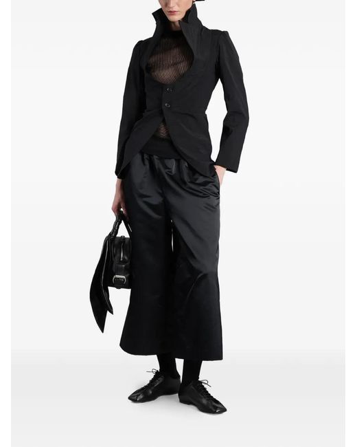 Junya Watanabe Black Cut-Out Tailored Jacket