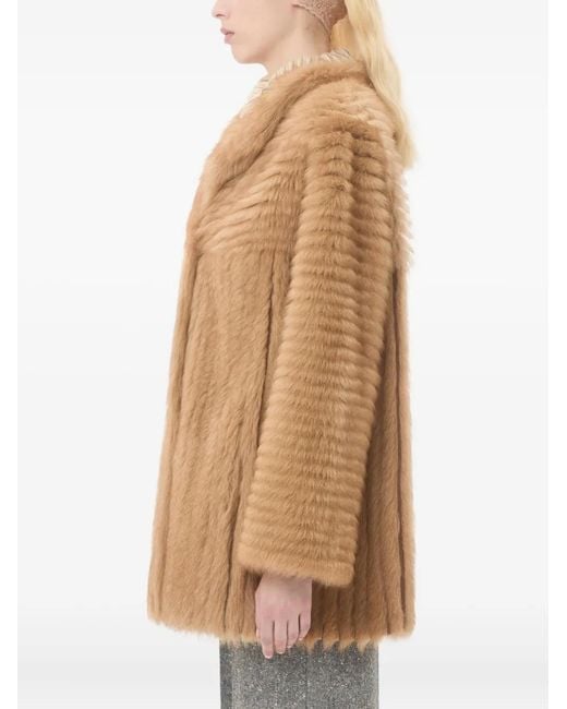 Valentino Garavani Natural Shearling Coat