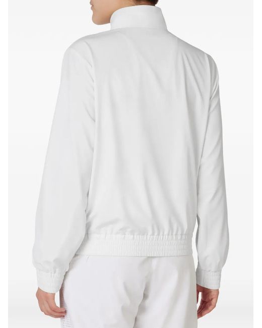 Fila White Tennis Advantage Track Jacket