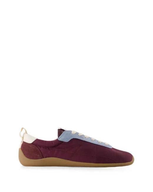 KENZO Purple Striker Low-Top Sneakers