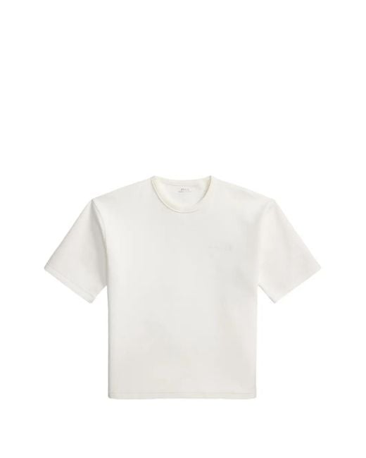 Polo Ralph Lauren White Double-Knit T-Shirt for men