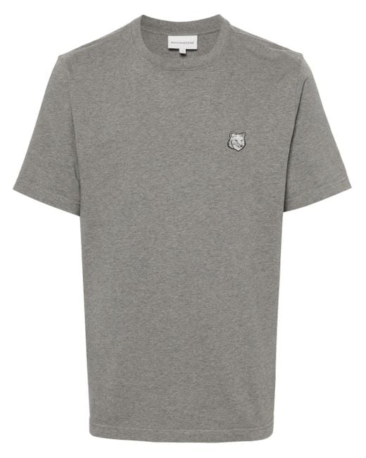 Maison Kitsuné Gray Maison Kitsune T-Shirts And Polos for men