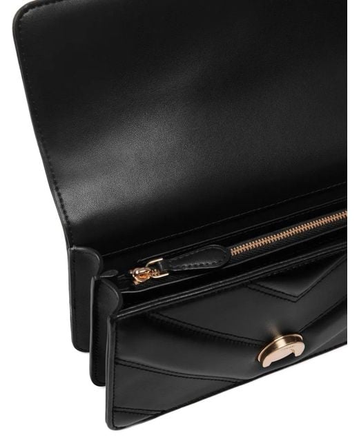 Pinko Black Mini Love Bag One Quilted Shoulder Bag