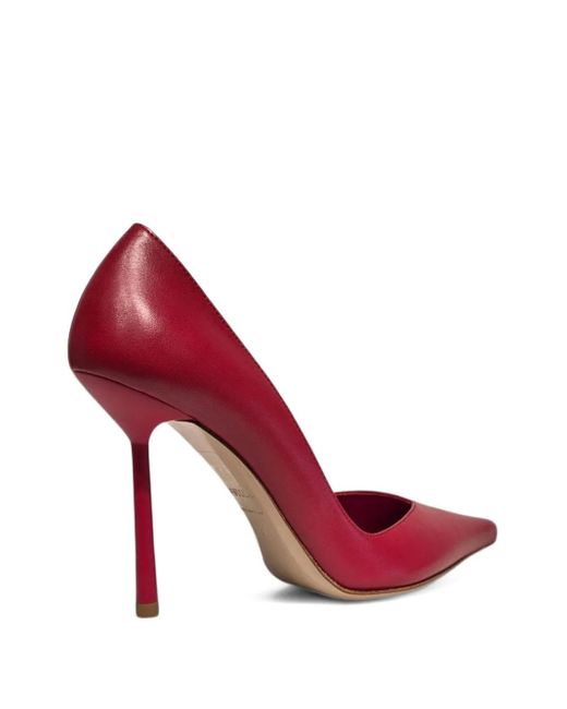 Le Silla Red 100Mm Vivienne Heeled Pumps