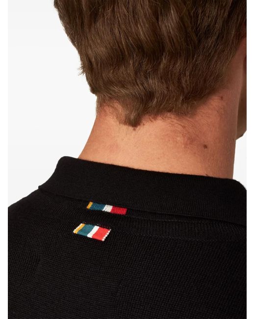 Orlebar Brown Black Brigg Shirt Jacket for men