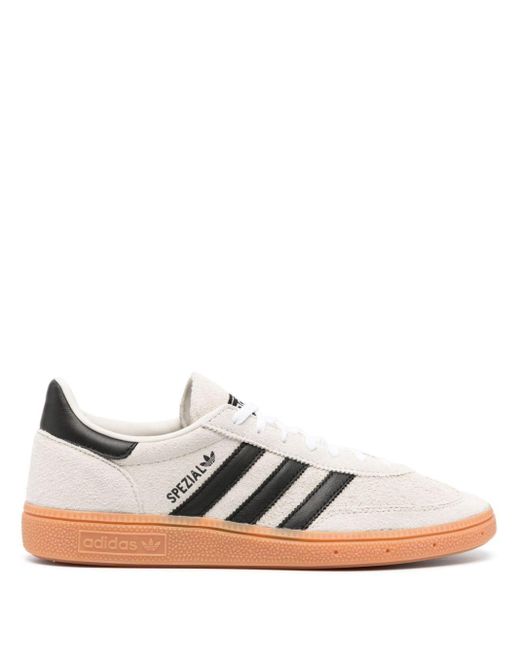 Adidas White Spezial Suede Sneakers for men