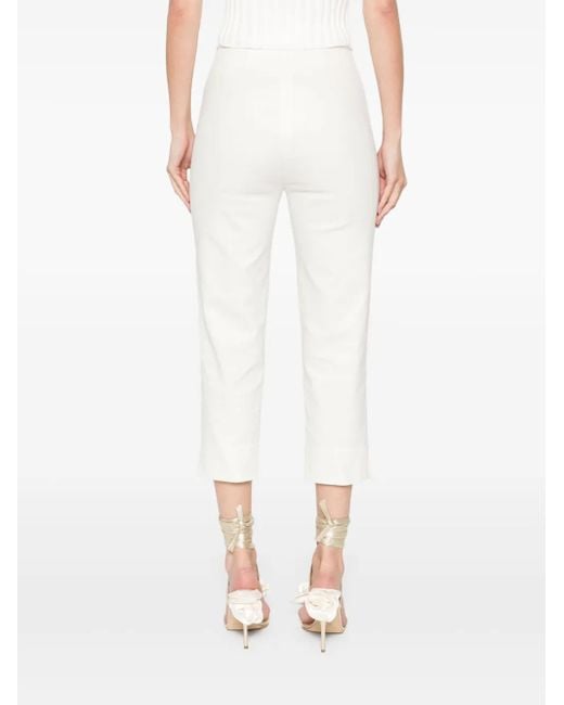Cult Gaia White Blaire Trousers