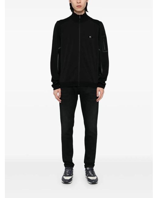 Boss Black Logo-Print Jacket for men