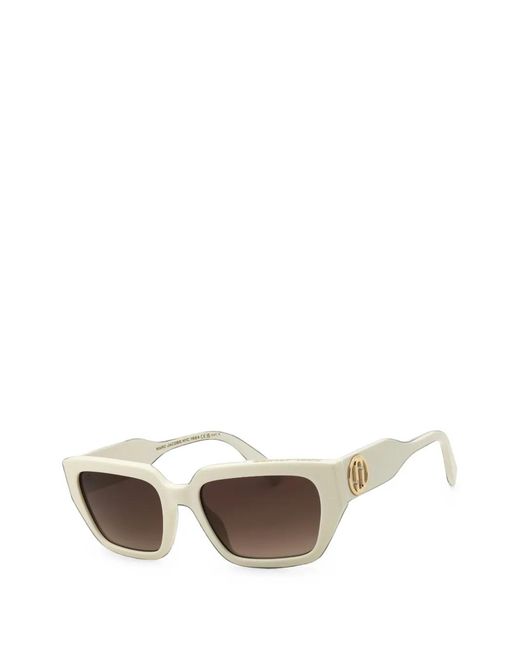 Marc Jacobs Natural Rectangle-Frame Sunglasses