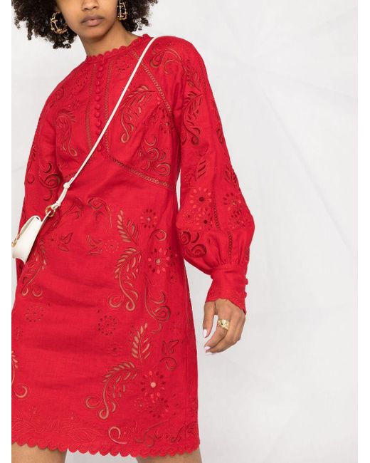 Michael kors floral embroidered dress deals
