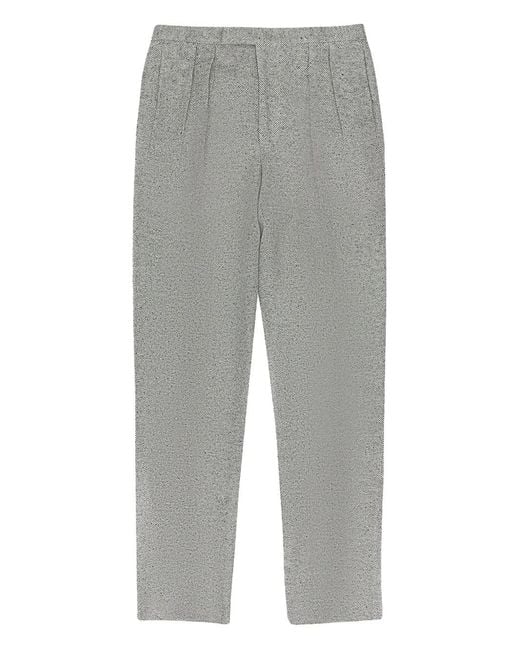 Aimé Leon Dore Gray Donegal Suit Trousers for men
