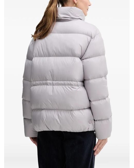 Colmar Gray Funnel-Neck Puffer Jacket