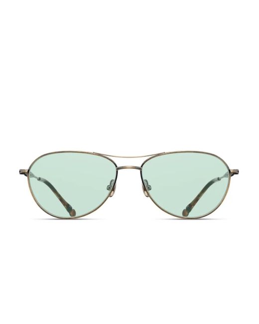 Matsuda Green Getönte Pilotenbrille
