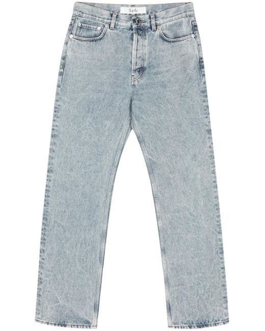 Séfr Blue Classic Cut Jeans for men