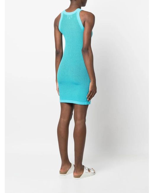 Solid & Striped Gebreide Jurk in het Blue