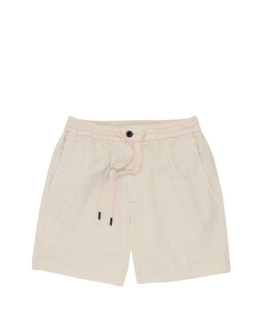 Slowear Natural Corduroy Bermuda Shorts for men
