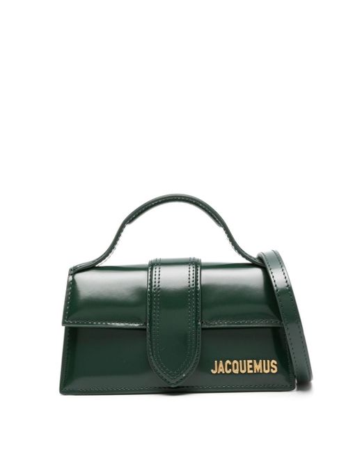 Jacquemus Green Le Bambino Leather Tote Bag