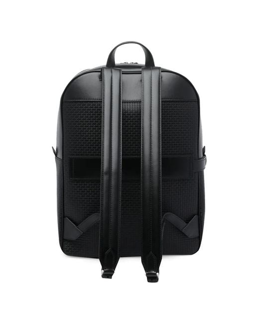 Serapian Black Stephan Zip Backpack