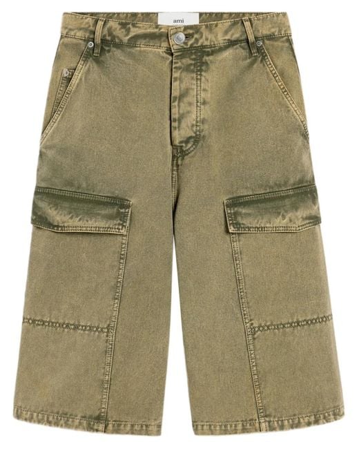 Bermuda À Coupe Ample AMI pour homme en coloris Green