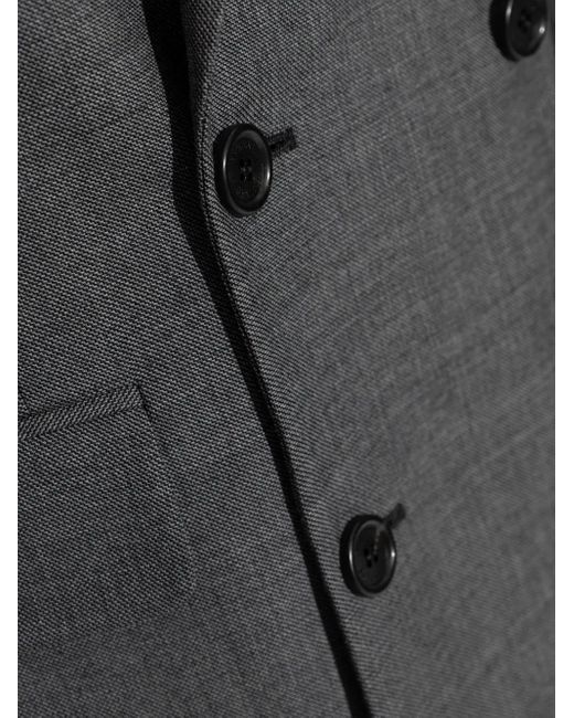 DSquared² Gray Double-Breasted Suit for men