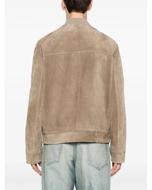 Yves Salomon Natural Seigle Calf Wool Polyamide Jacket for men