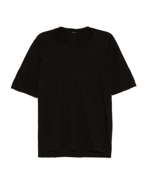Transit Black Short-Sleeved T-Shirt for men