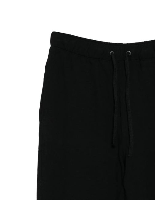 Majestic Filatures Black Drawstring Cropped Trousers