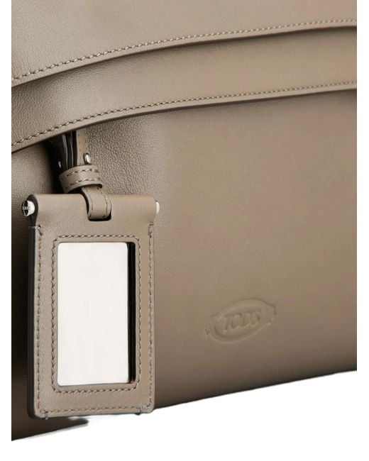 Borsa Folded Piccola di Tod's in Metallic