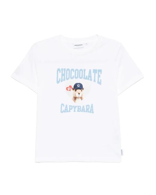 Chocoolate White Capybara T-Shirt