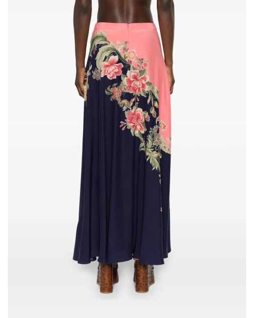 Etro Blue Maxi Skirts