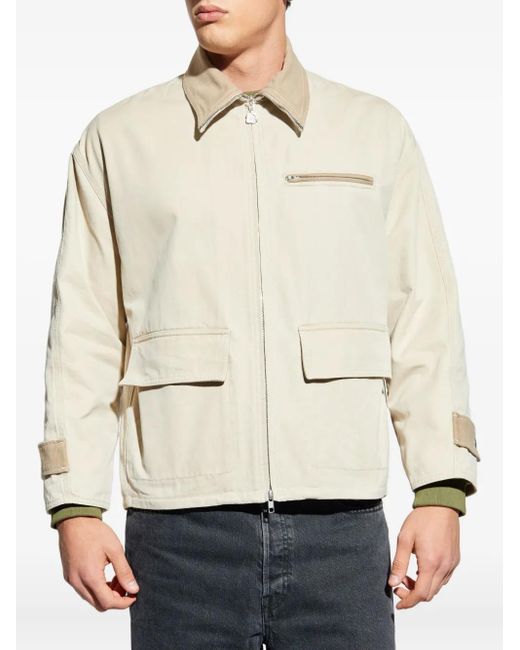 KENZO Natural Veste Zippée À Fleurs