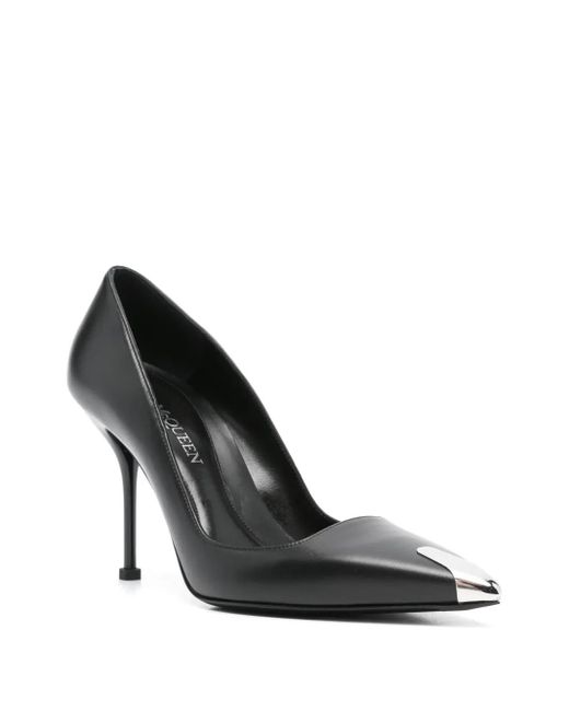 McQueen Black High Heels
