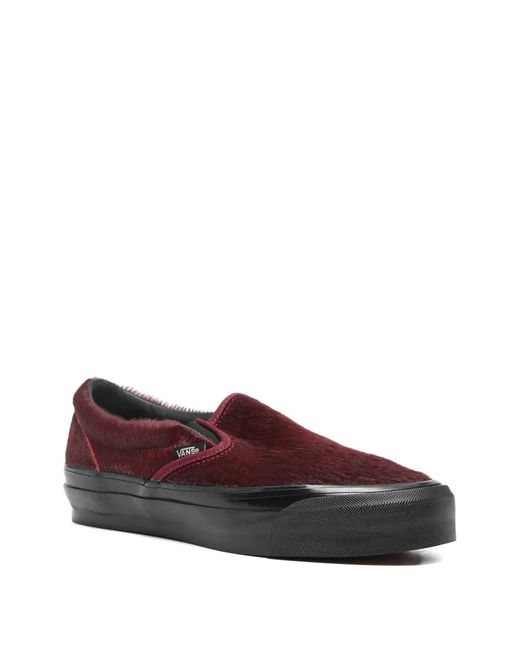 Vans Brown Textured Sneakers