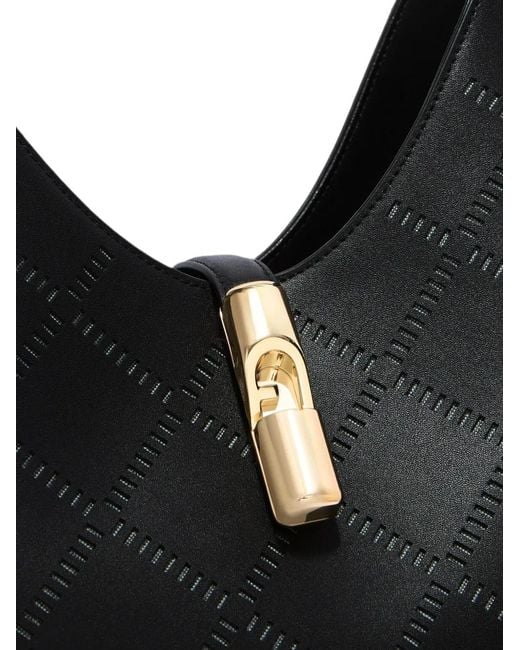Furla Black Goccia Shoulder Bag M