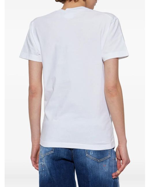 DSquared² White Icon T-Shirt