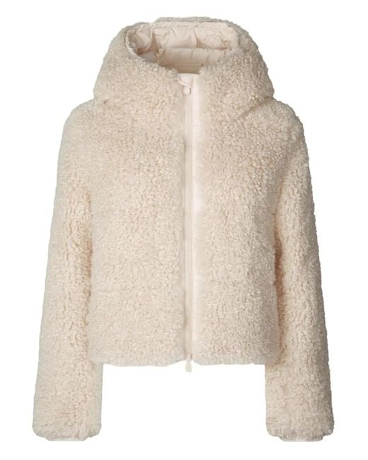 Save The Duck Natural Hooded Zip Jacket