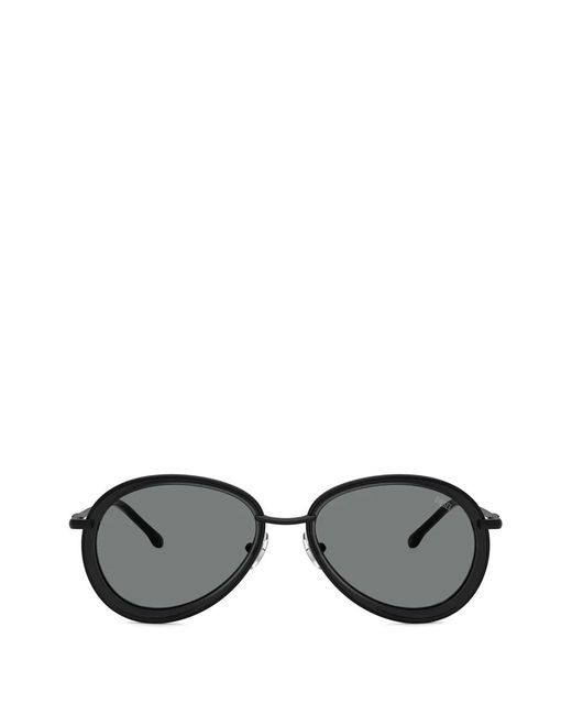 DIESEL Black Oval-Frame Sunglasses