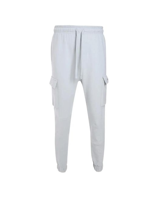 hinnominate Blue Cargo Trousers for men