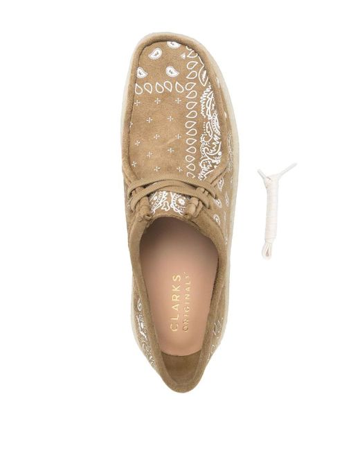 Clarks Loafers Met Paisley Print in het Bruin voor heren | Lyst NL