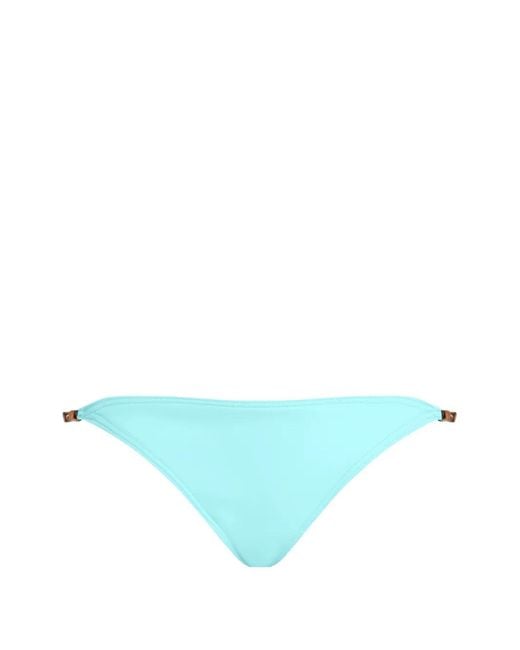 Vilebrequin Blue Bas De Bikini À Effet Écailles De Tortue