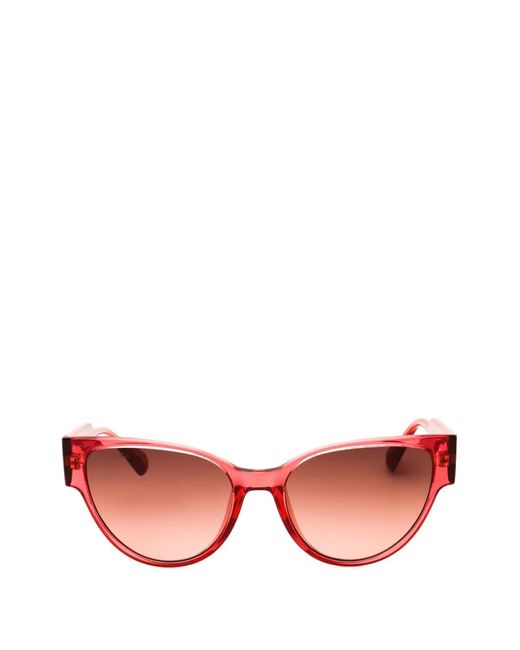 MAX&Co. Pink Logo-Detail Cat-Eye Sunglasses