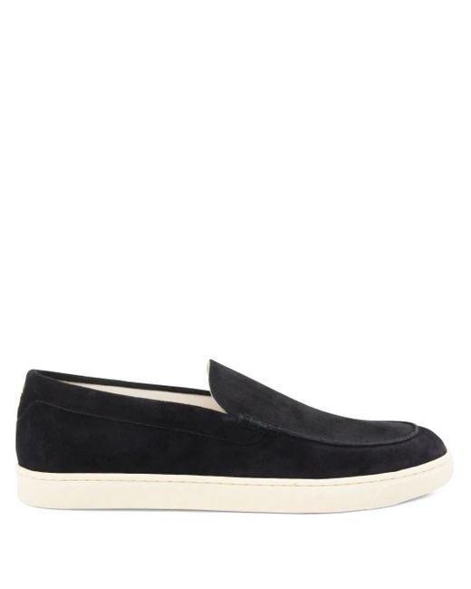 Mocassins En Daim Brunello Cucinelli pour homme en coloris Black
