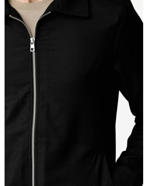 Michael Kors Black Veste Zippée À Col Italien for men