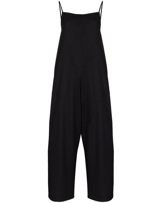 Baserange Black Yumi Sleeveless Jumpsuit