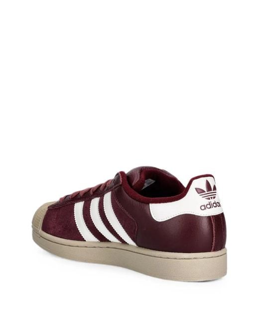 Adidas Purple Superstar Ii Sneakers