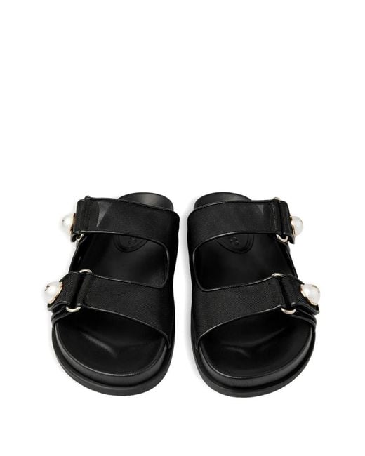 Jimmy Choo Black Fayence Sandal